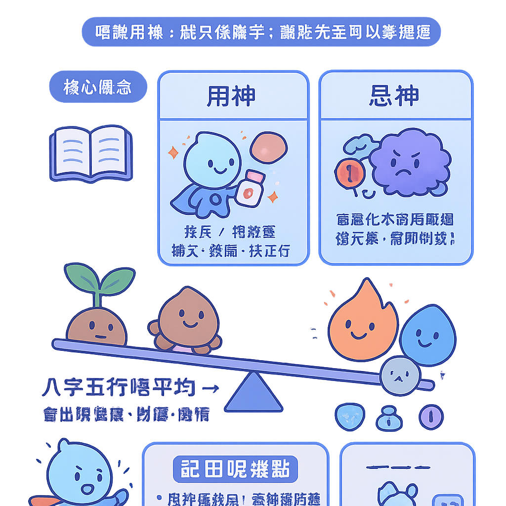 用神忌神基本概念解說