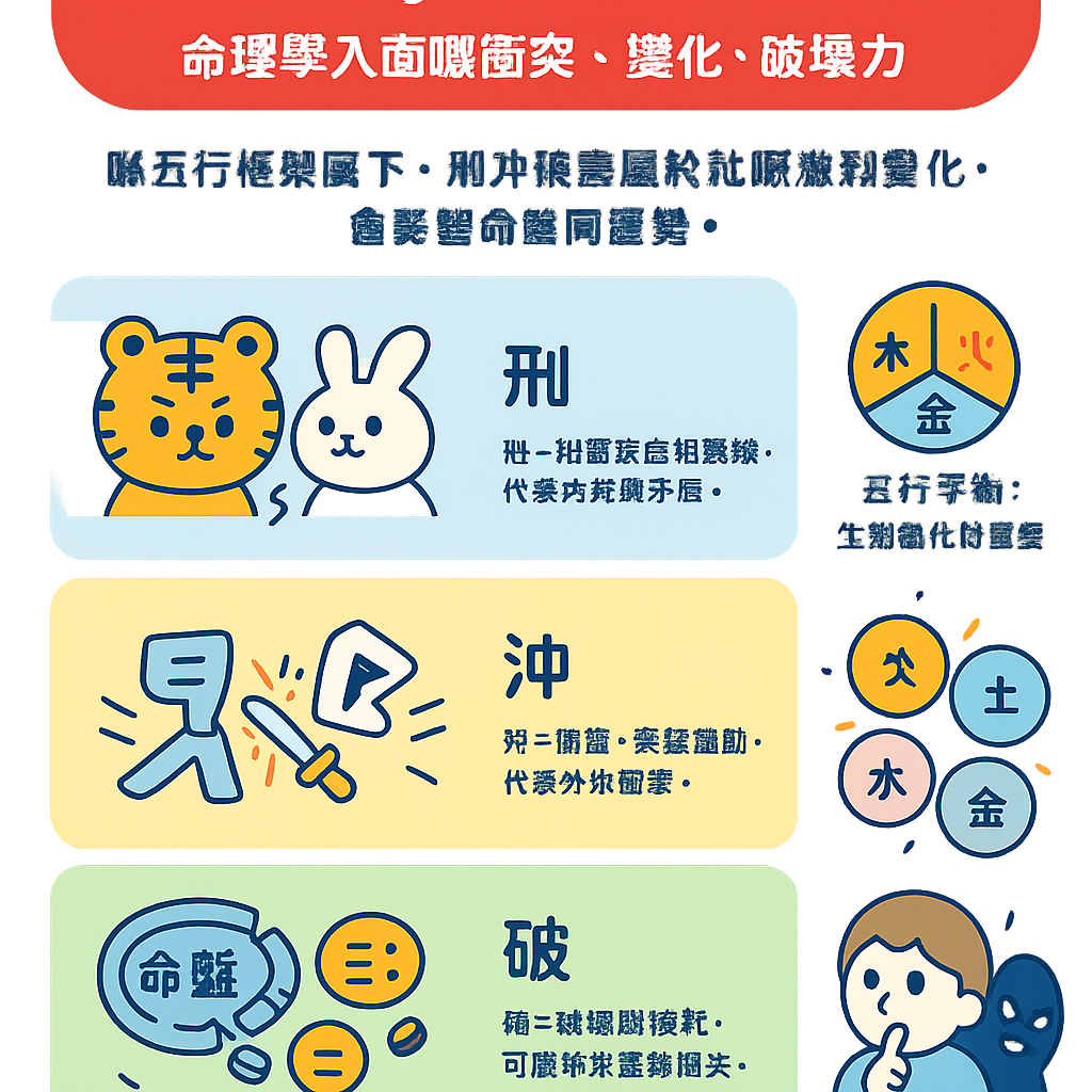 乜嘢係刑沖破害？