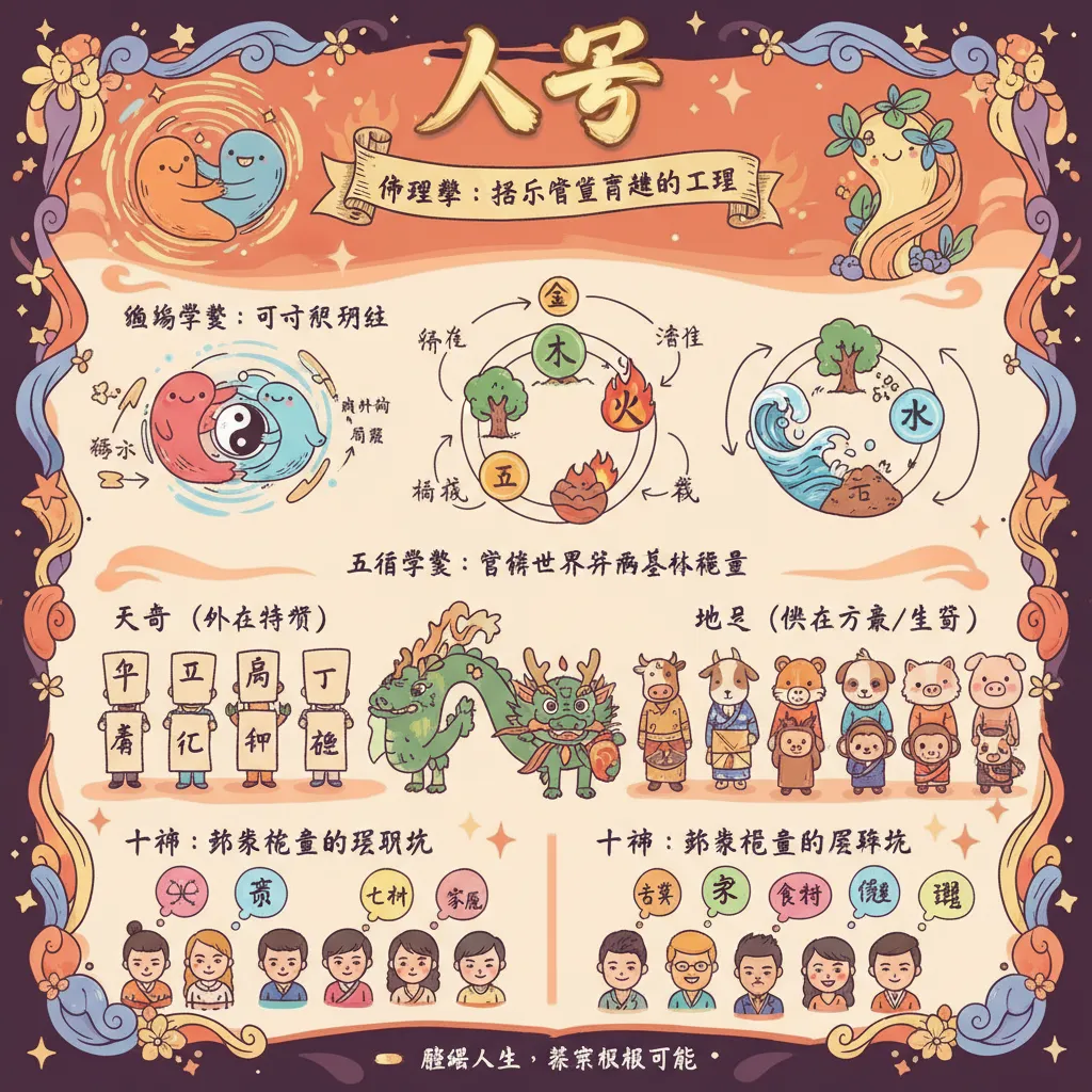 命理學的核心理論基礎與運作機制