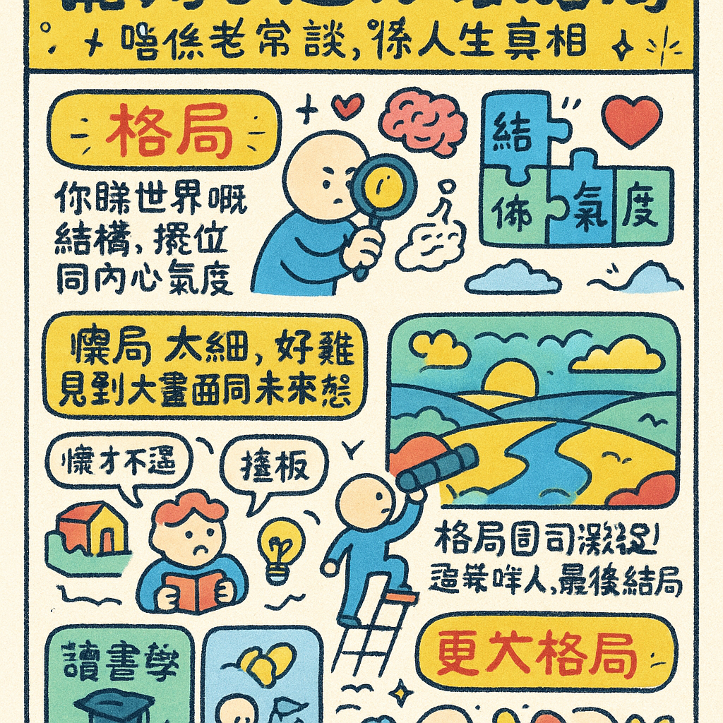 格局決定你嘅結局