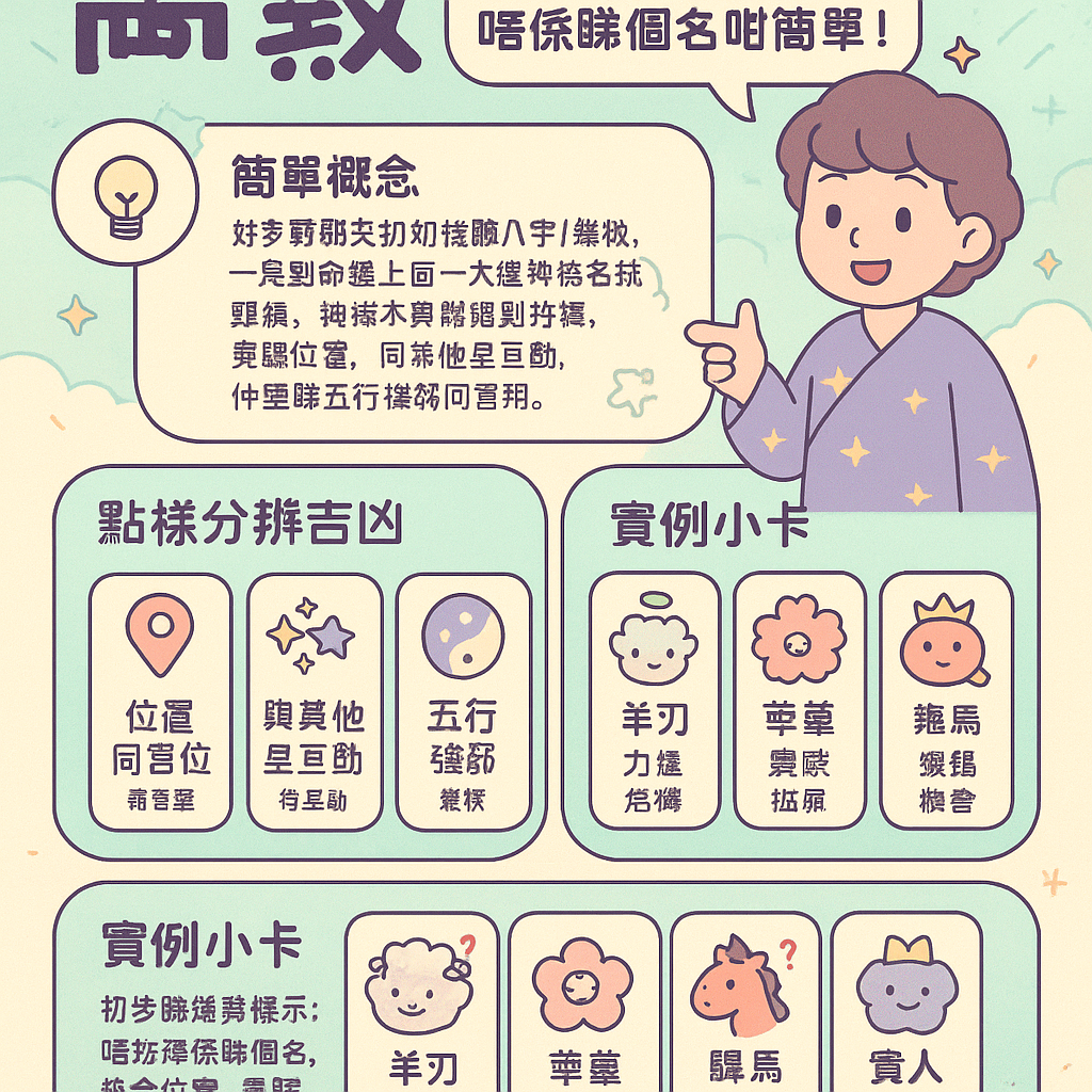 神煞入門：吉凶點樣分？