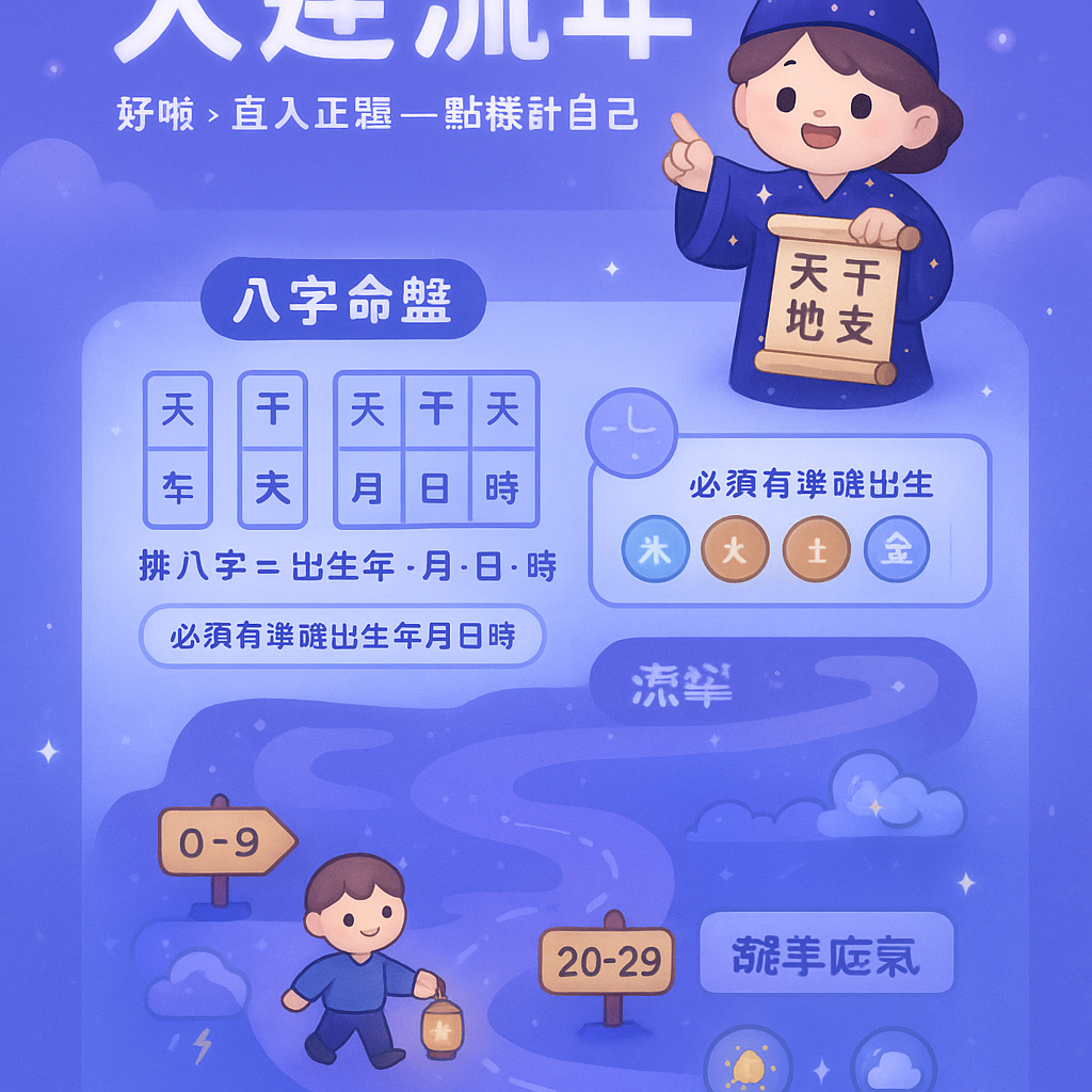 自己大運點樣計？