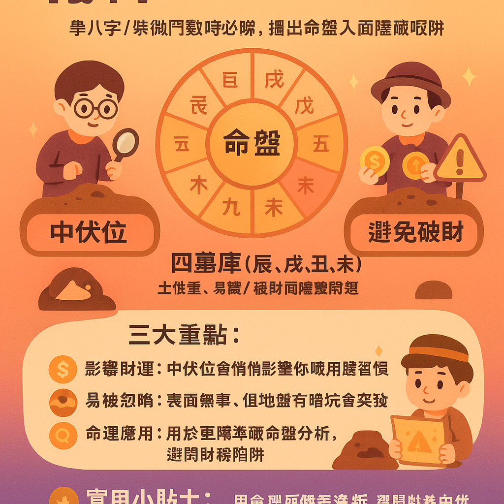 三大藏錢中伏位