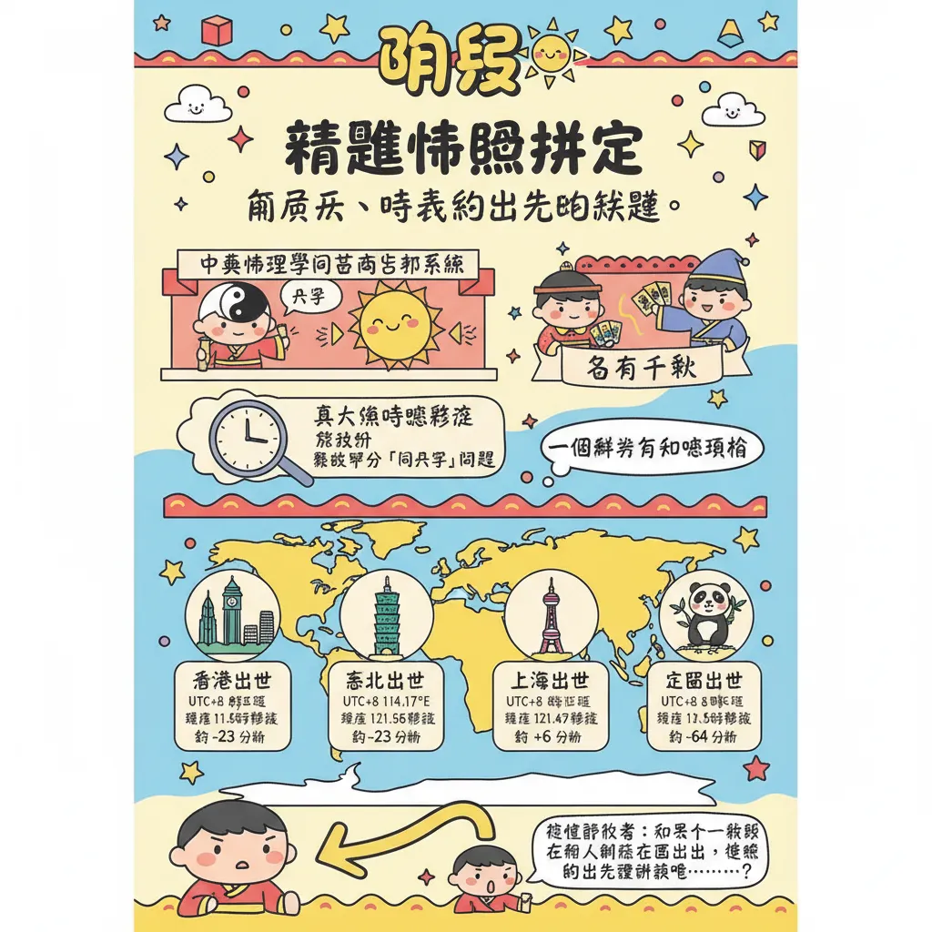 實務應用：真太陽時修正與趨吉避兇策略
